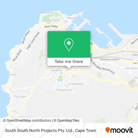 South South North Projects Pty. Ltd. map