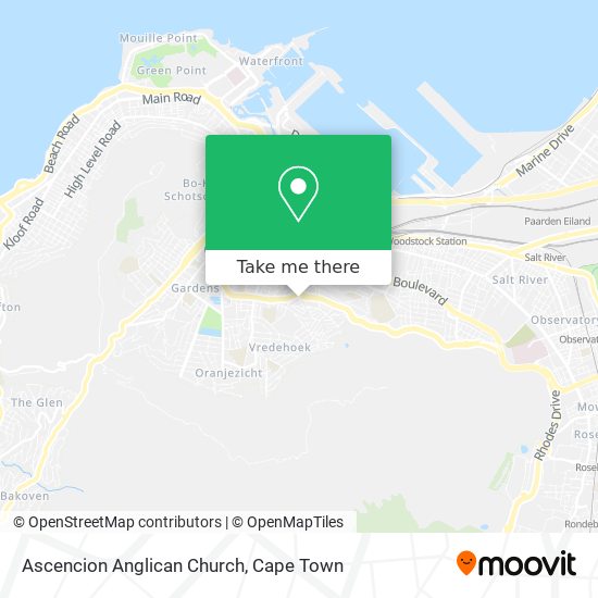 Ascencion Anglican Church map