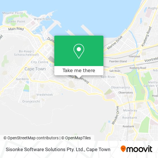 Sisonke Software Solutions Pty. Ltd. map