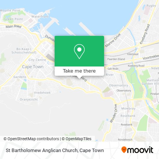 St Bartholomew Anglican Church map