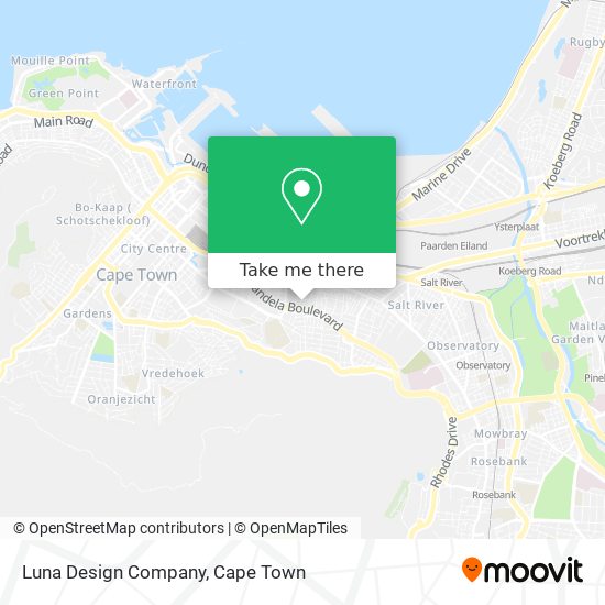 Luna Design Company map