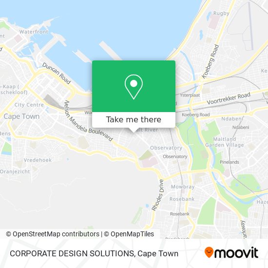 CORPORATE DESIGN SOLUTIONS map