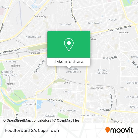 Foodforward SA map