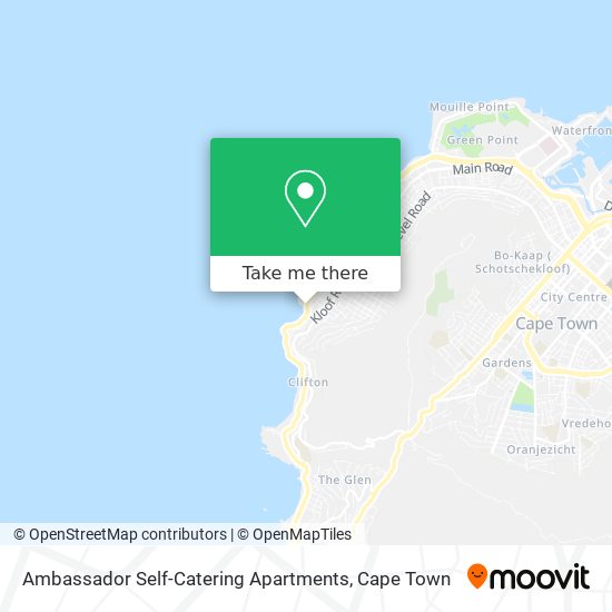 Ambassador Self-Catering Apartments map