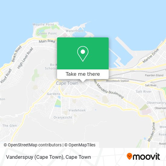 Vanderspuy (Cape Town) map