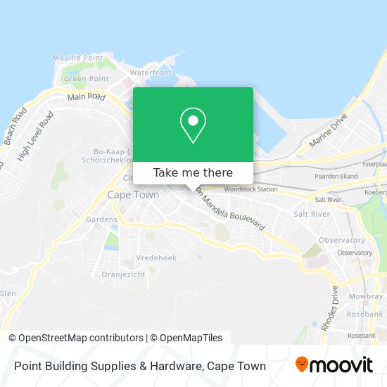 Point Building Supplies & Hardware map