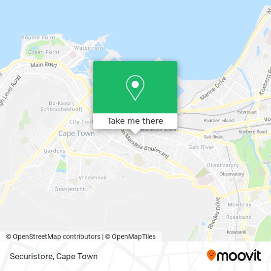 Securistore map