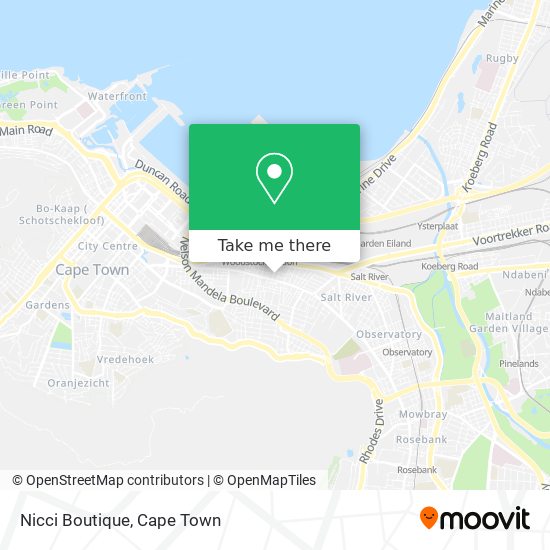 Nicci Boutique map