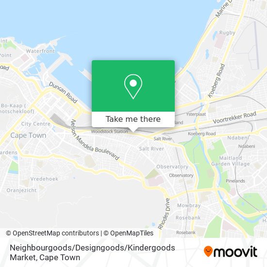 Neighbourgoods / Designgoods / Kindergoods Market map
