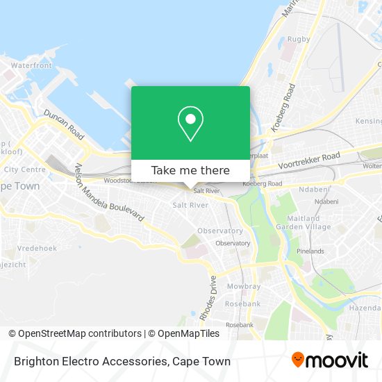 Brighton Electro Accessories map