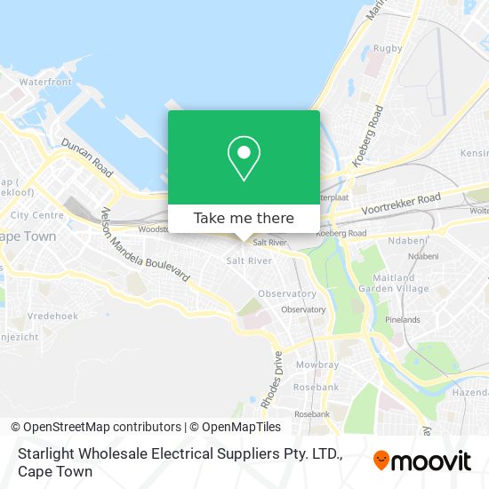 Starlight Wholesale Electrical Suppliers Pty. LTD. map