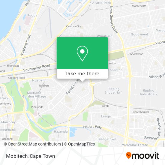 Mobitech map