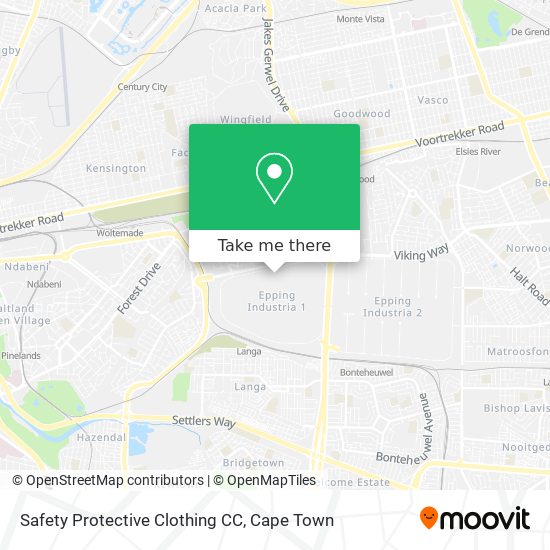 Safety Protective Clothing CC map