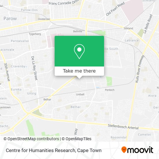 Centre for Humanities Research map