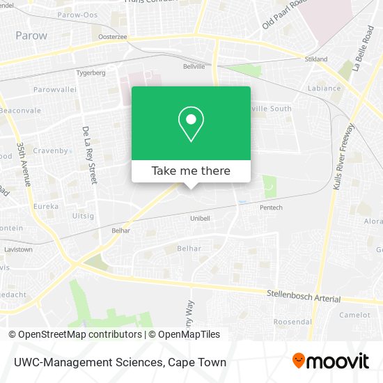 UWC-Management Sciences map