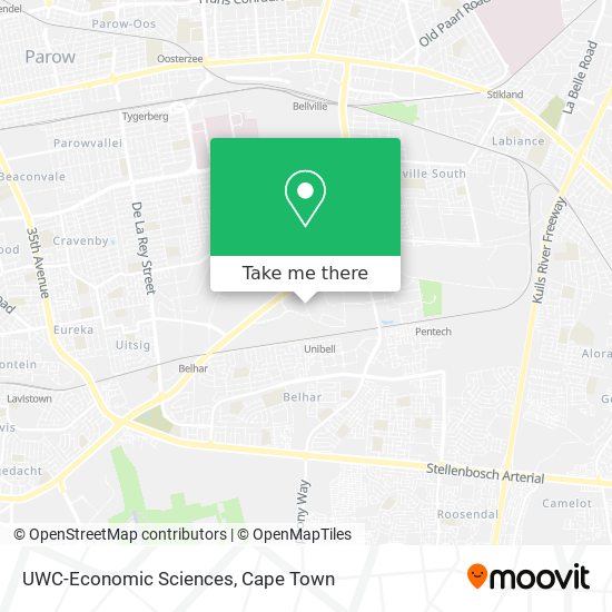 UWC-Economic Sciences map