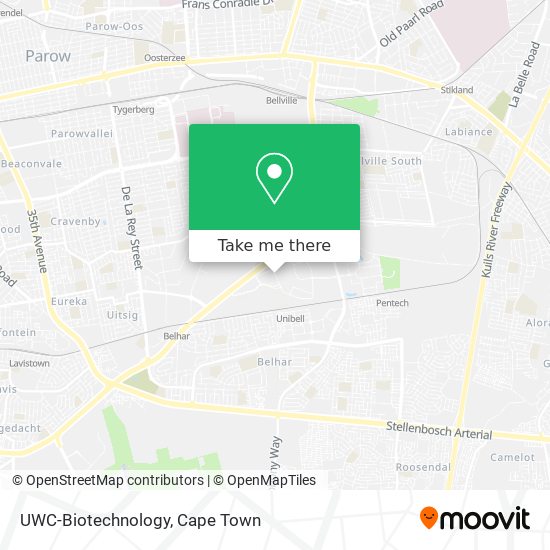 UWC-Biotechnology map