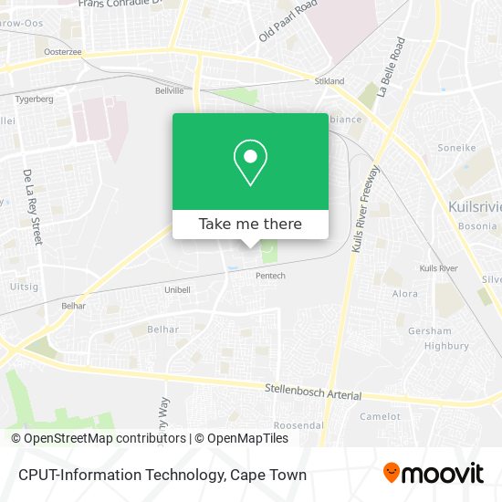 CPUT-Information Technology map