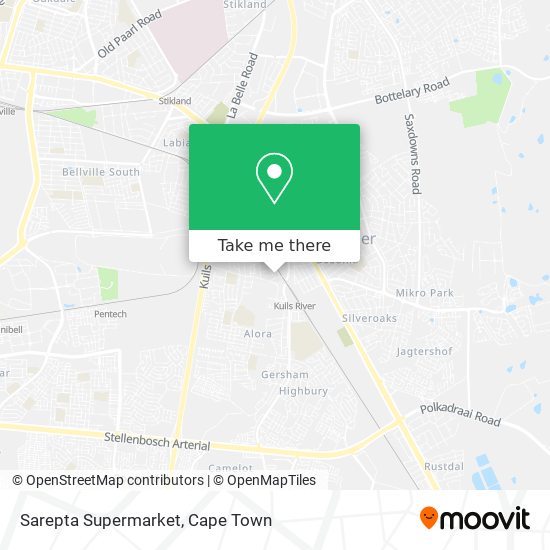Sarepta Supermarket map