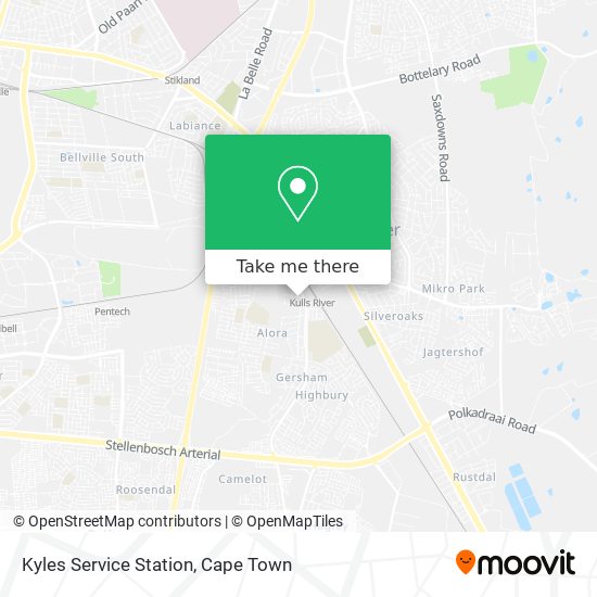 Kyles Service Station map