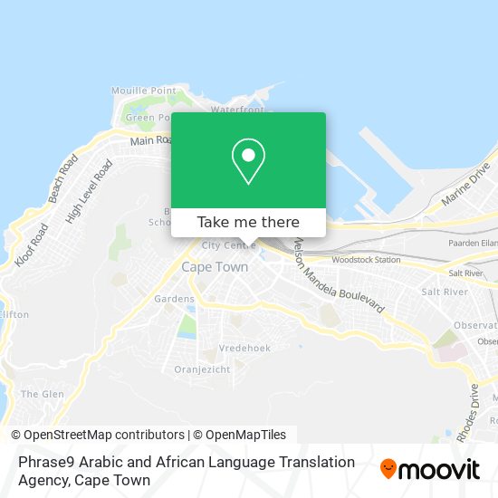 Phrase9 Arabic and African Language Translation Agency map