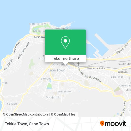 Tekkie Town map