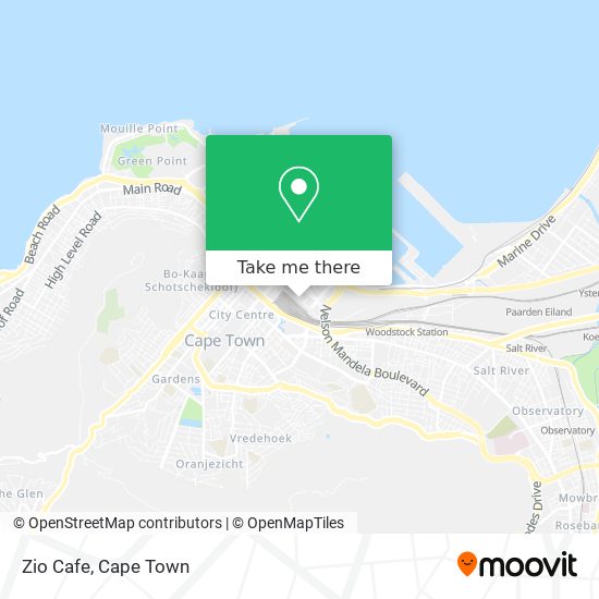 Zio Cafe map