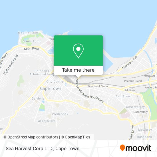 Sea Harvest Corp LTD. map
