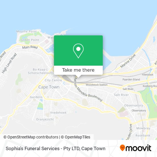 Sophia's Funeral Services - Pty LTD map
