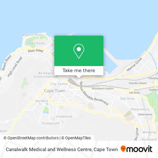 Canalwalk Medical and Wellness Centre map