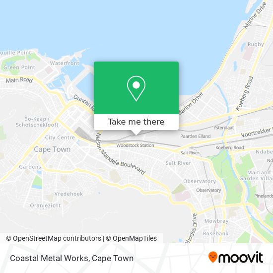 Coastal Metal Works map
