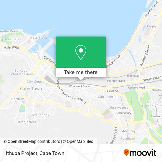 Ithuba Project map