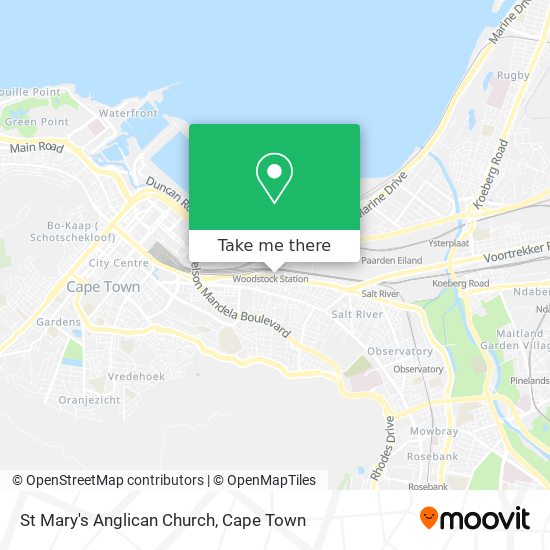 St Mary's Anglican Church map