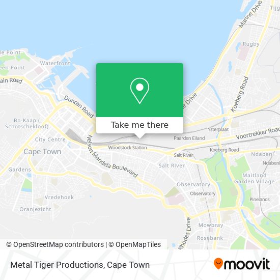 Metal Tiger Productions map
