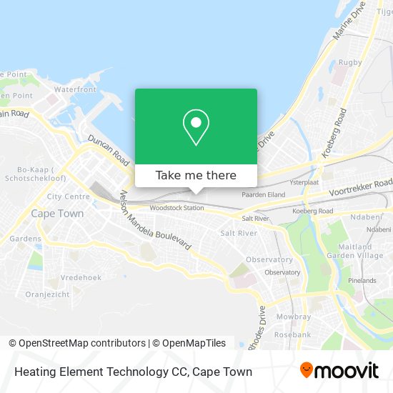 Heating Element Technology CC map