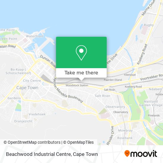Beachwood Industrial Centre map