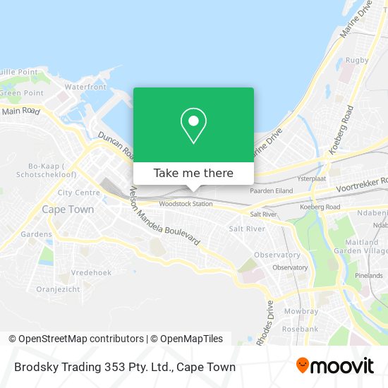 Brodsky Trading 353 Pty. Ltd. map