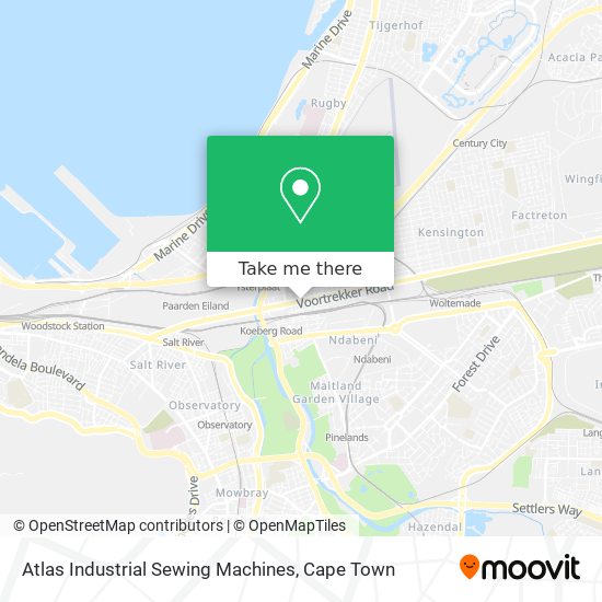 Atlas Industrial Sewing Machines map
