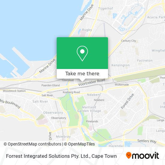 Forrest Integrated Solutions Pty. Ltd. map