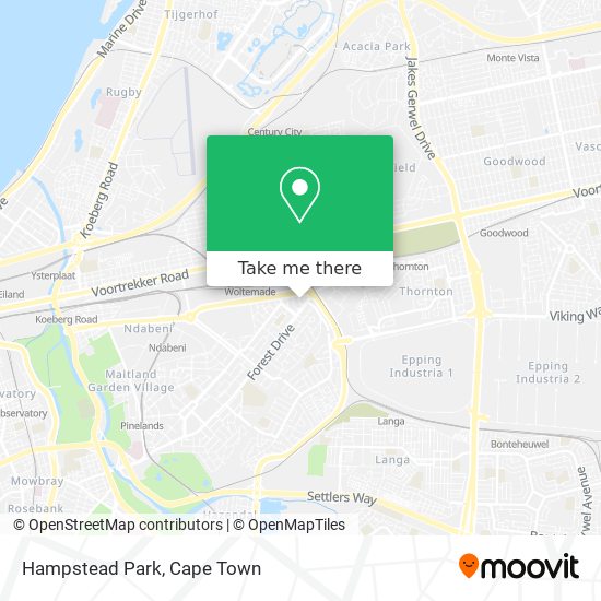 Hampstead Park map