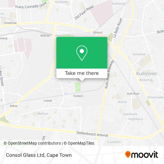 Consol Glass Ltd map