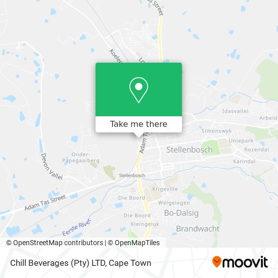 Chill Beverages (Pty) LTD map