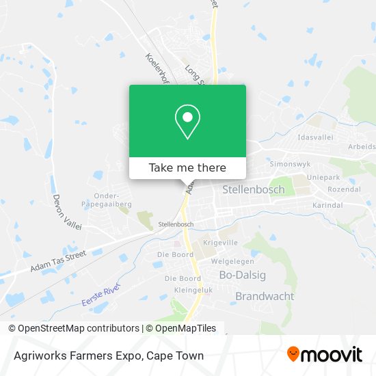 Agriworks Farmers Expo map