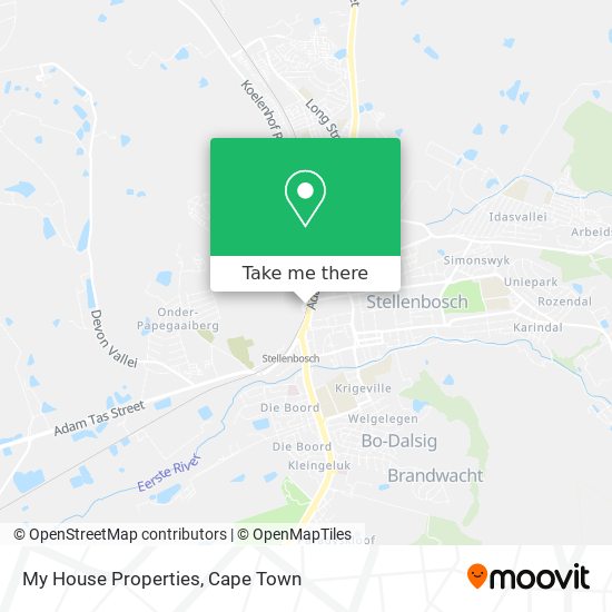 My House Properties map