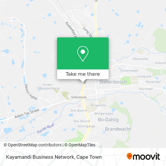 Kayamandi Business Network map