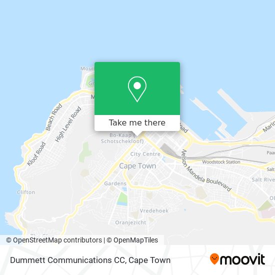 Dummett Communications CC map