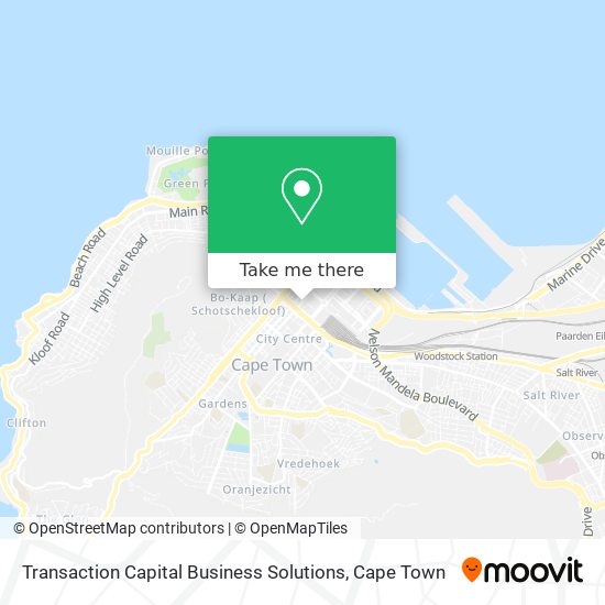 Transaction Capital Business Solutions map