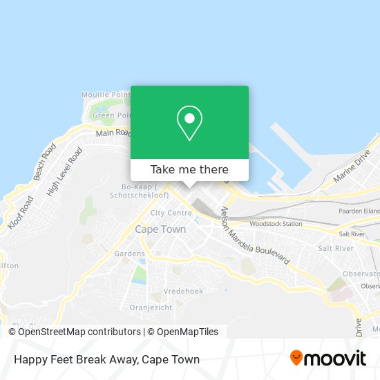 Happy Feet Break Away map