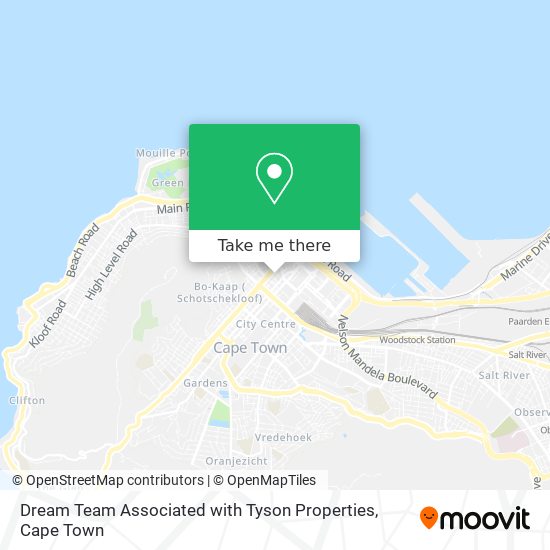 Dream Team Associated with Tyson Properties map