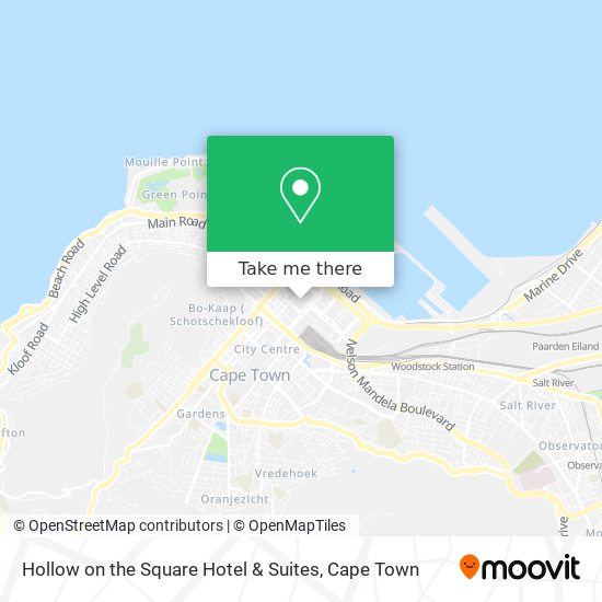 Hollow on the Square Hotel & Suites map